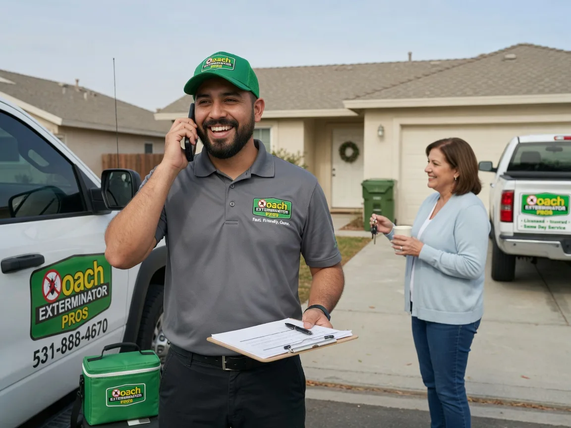 Pest Control Roach Exterminator Thompson, OH FAQs